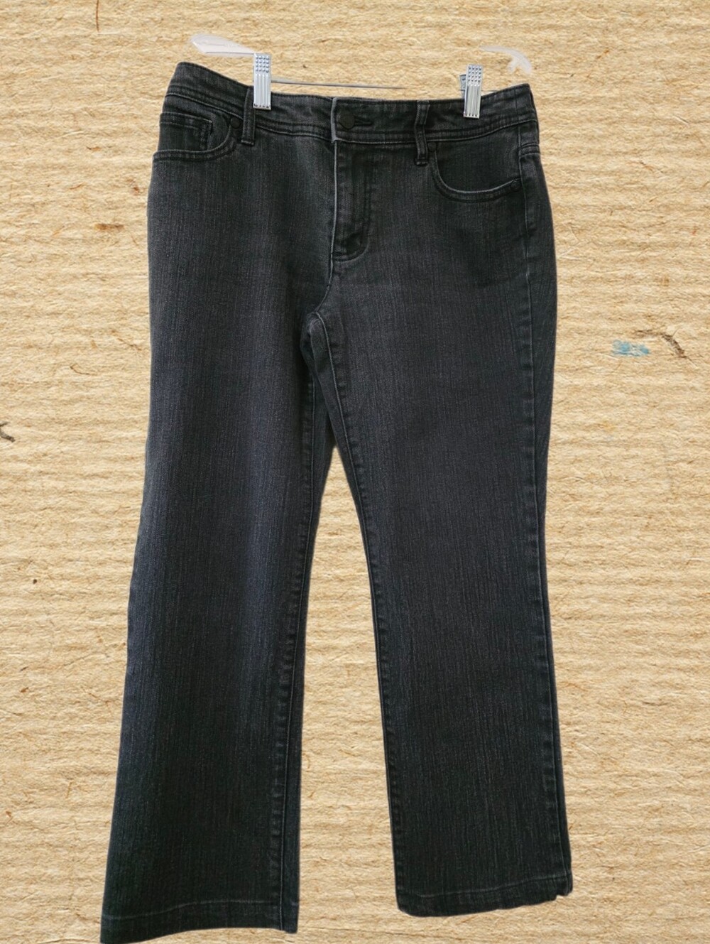 Women’s Dark Gray Straight Leg Jeans